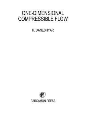 cover image of One-Dimensional Compressional Flow